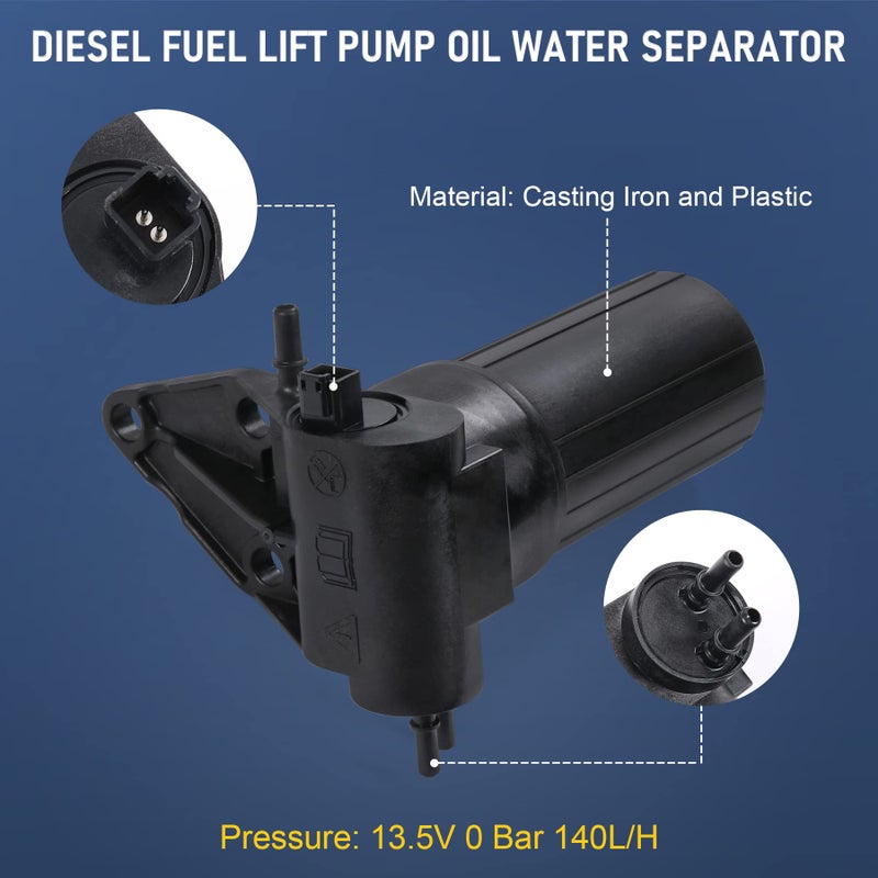 JDMSPEED New Diesel Fuel Lift Pump Oil Water Separator Replacement For Perkins ULPK0038 4132A018 - Image 5